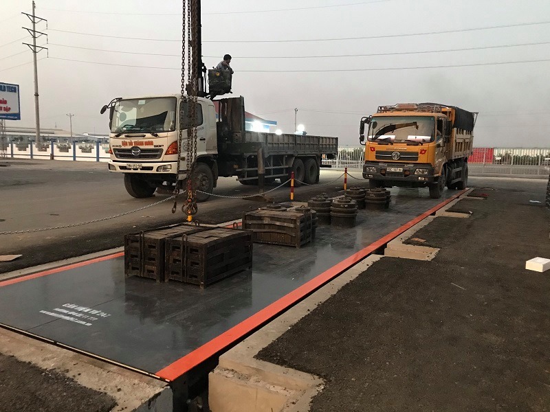 Lắp đặt cân ô tô điện tử có mức giá bao nhiêu