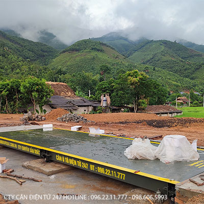 Cân ô tô điện tử 40 tấn dài 9m