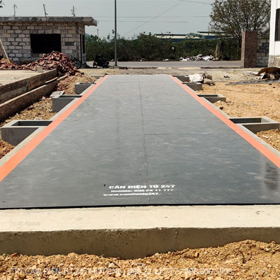 Cân ô tô bàn bê tông 40 tấn dài 10m