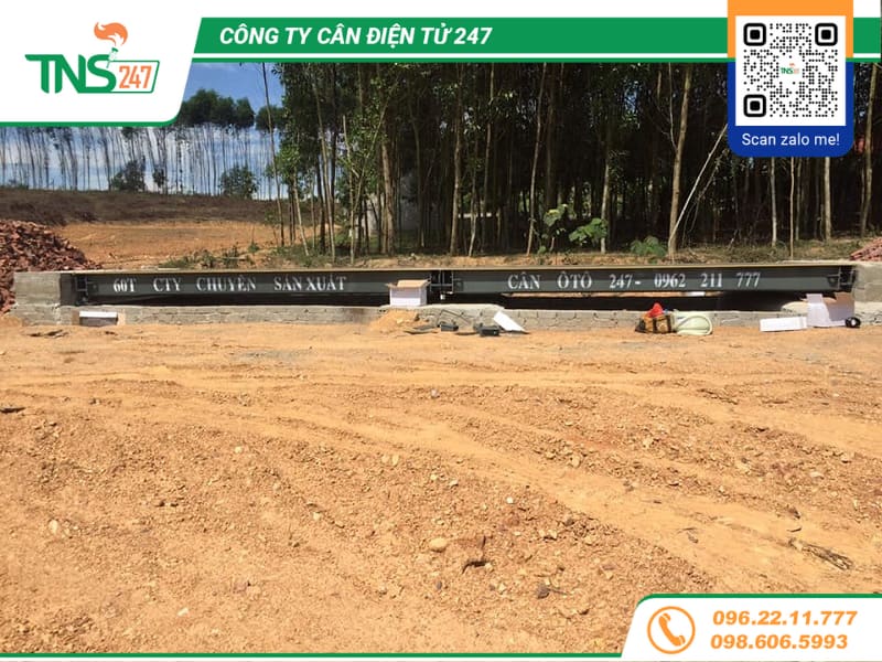 Cân ô tô điện tử 60 tấn dài 10m