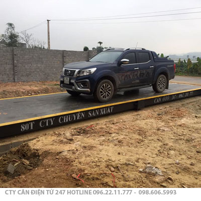 Cân ô tô điện tử 80 tấn 3m x 8m