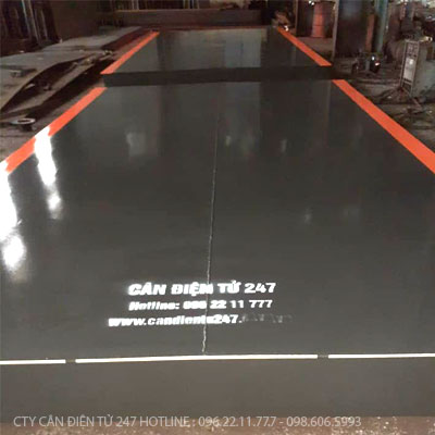 Cân ô tô điện tử 100 tấn dài 16m