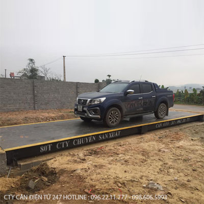 Cân ô tô điện tử 80 tấn dài 10m