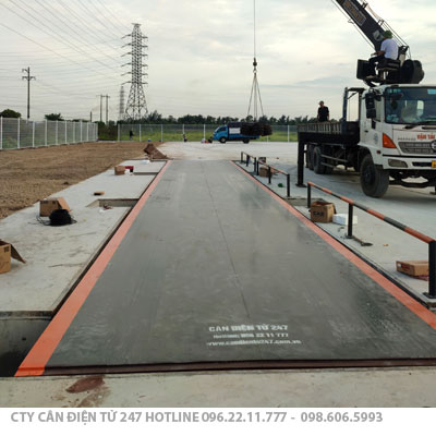 Cầu cân điện tử 80 tấn 3m x 18m