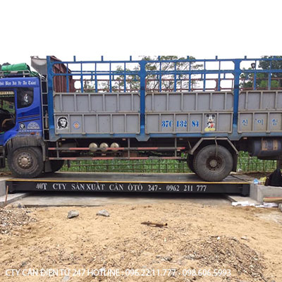 Cân ô tô điện tử 40 tấn dài 7m