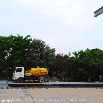 Cân ô tô điện tử 120 tấn dài 15m