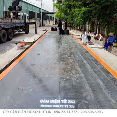 Cầu cân điện tử 100 tấn 3m x 18m